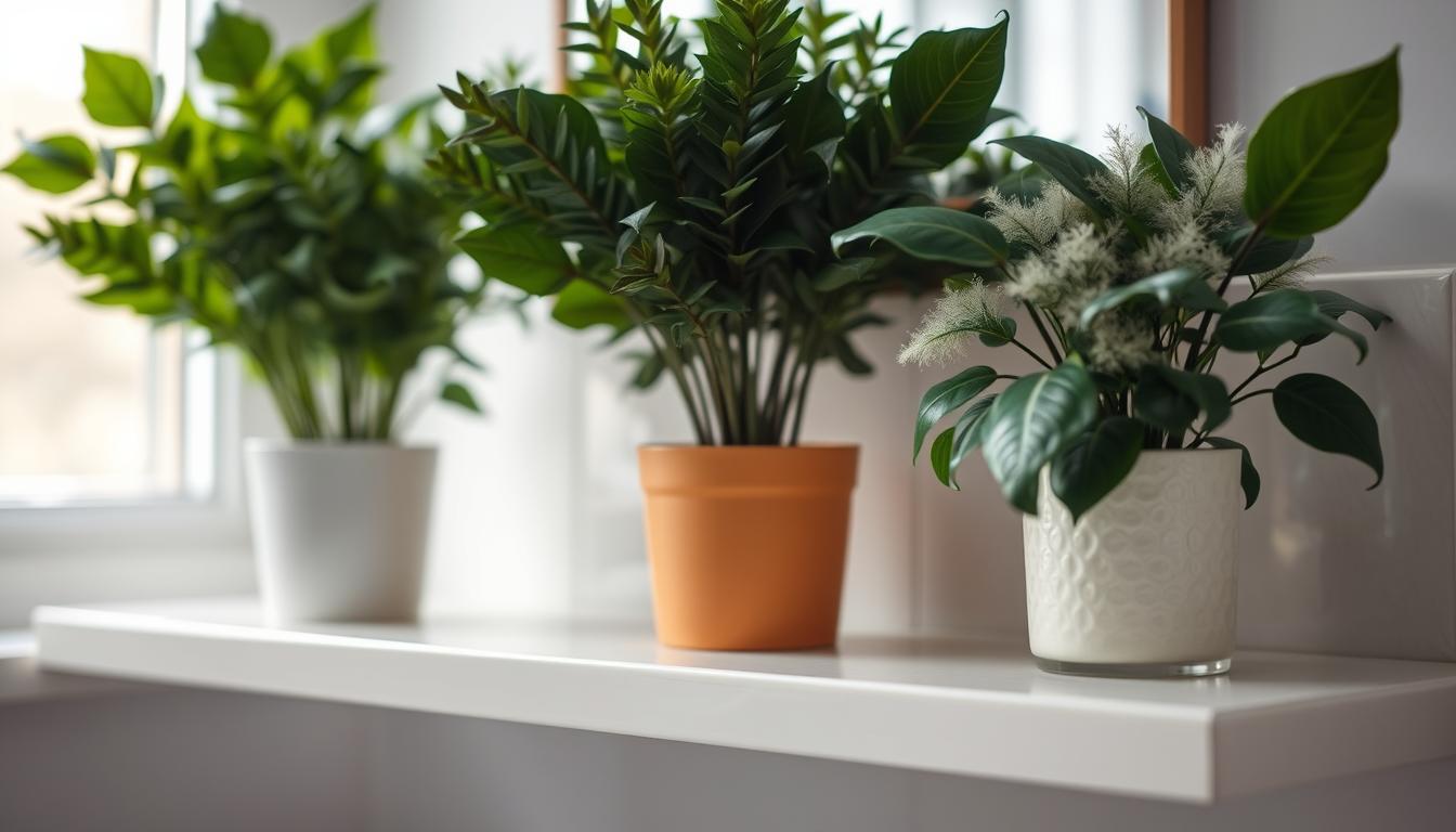 Preventing mold growth on artificial plants