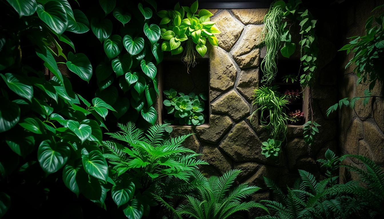 fake plants in damp spaces care