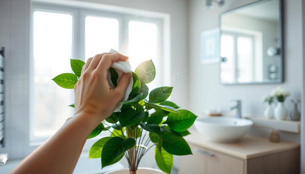 faux plant maintenance