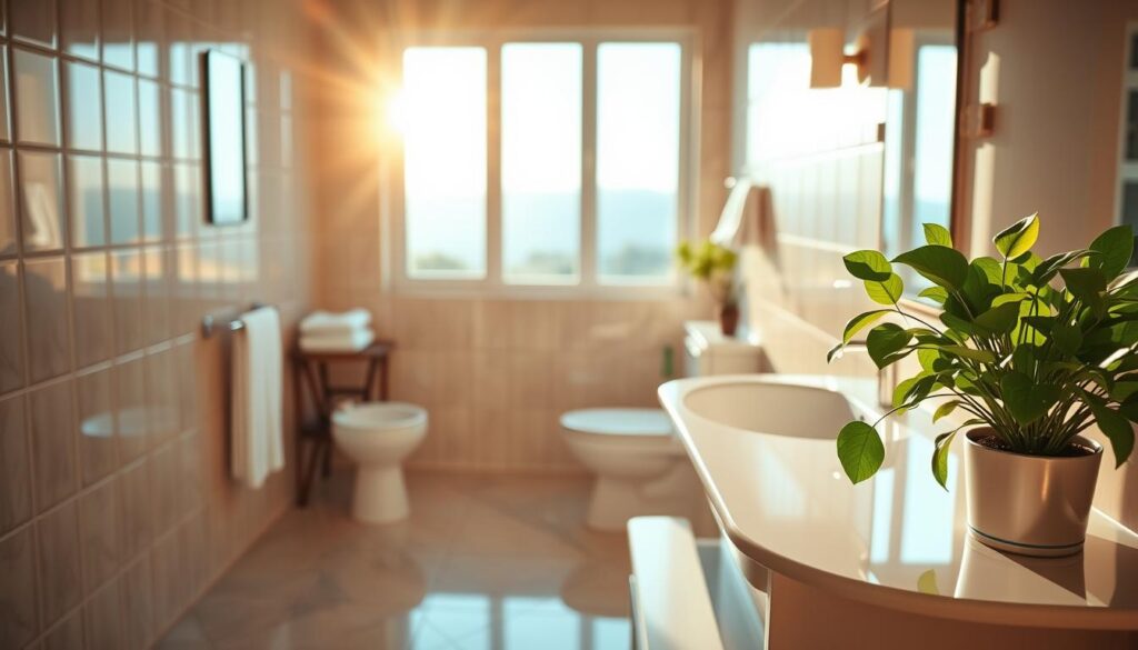 health benefits of a clean bathroom