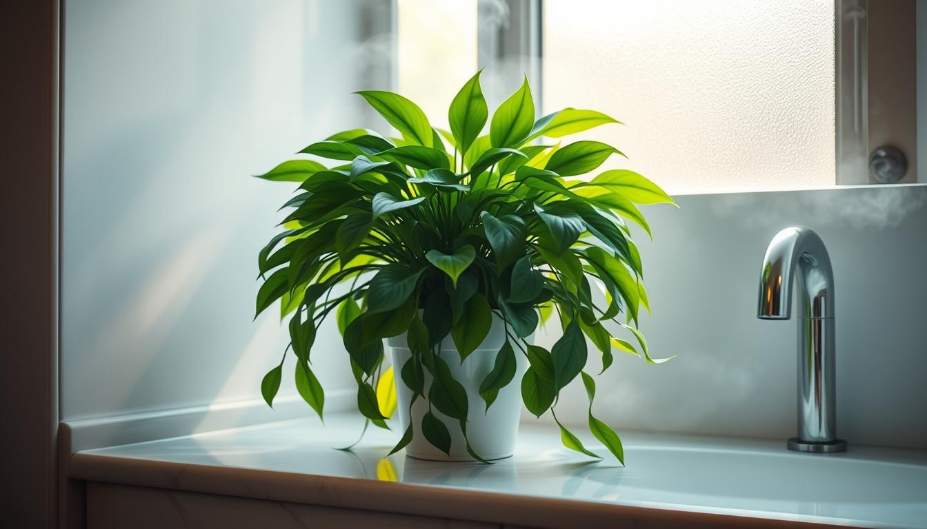 humid bathroom plant care