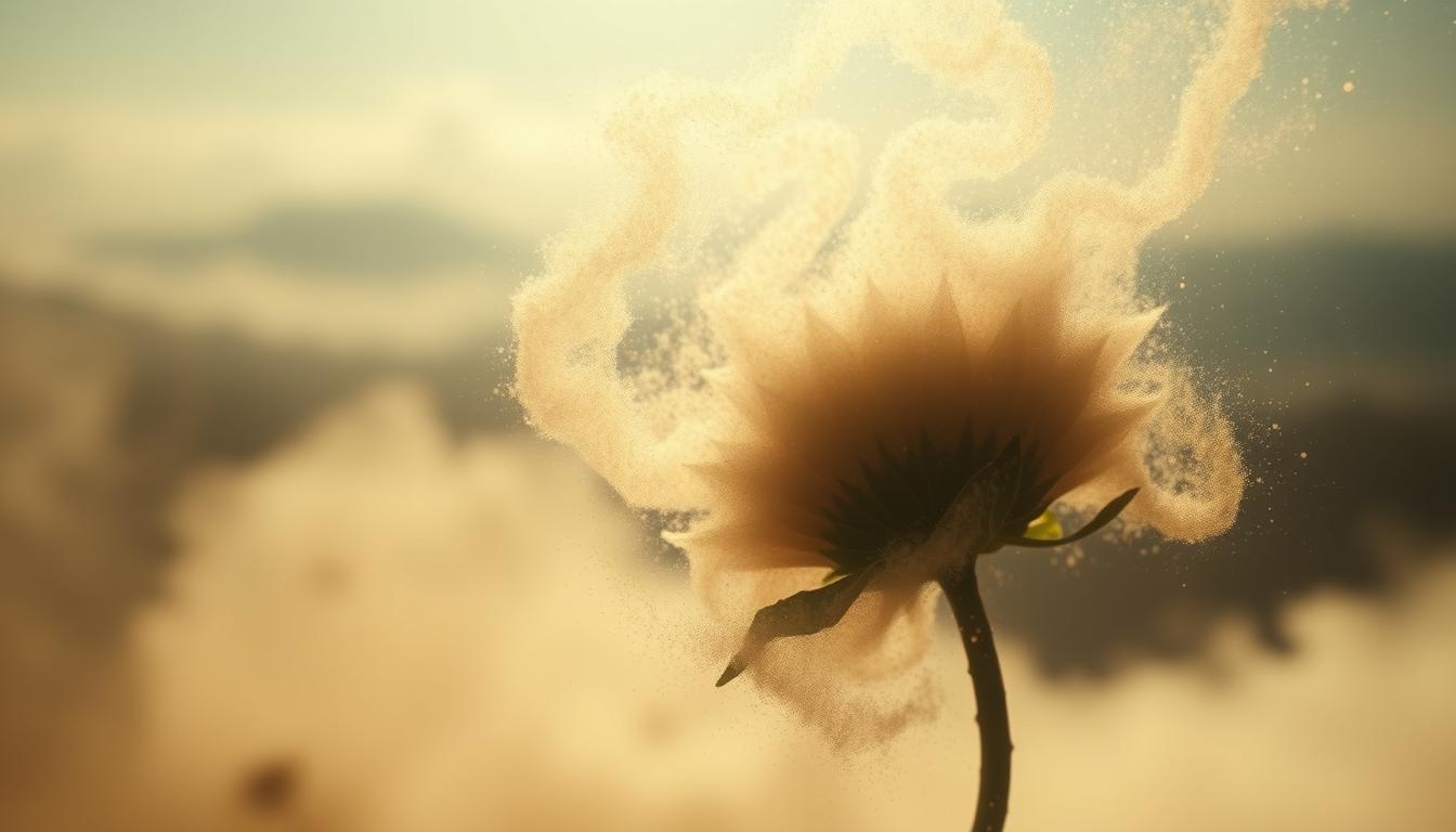 humidity-dust feedback loop