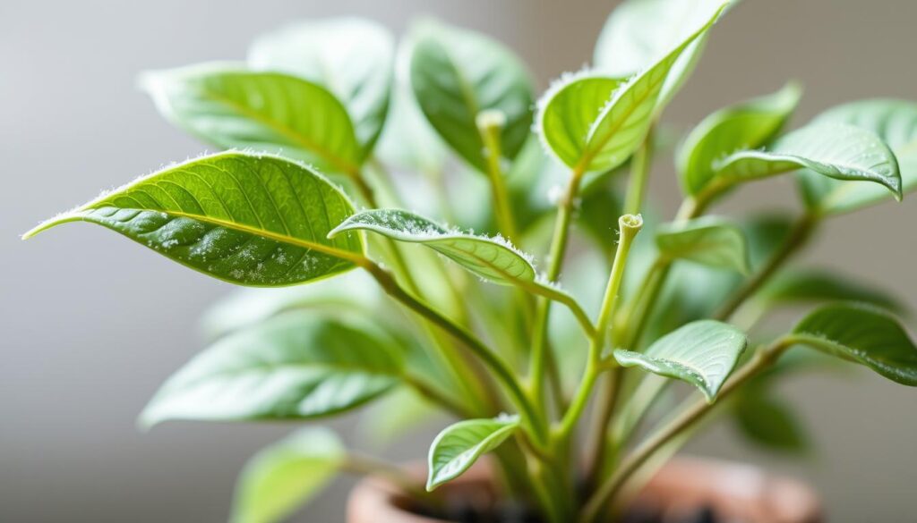 identifying dust in faux plants