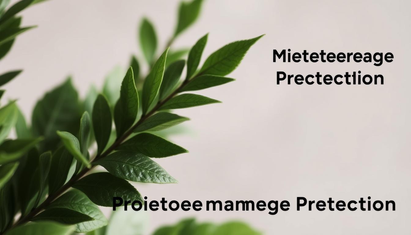 Artificial foliage moisture damage protection