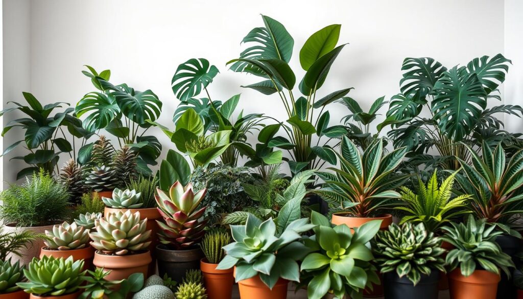 types of artificial plants