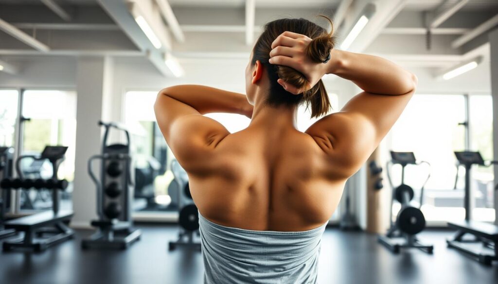 Post-workout static stretching Post-workout static stretching