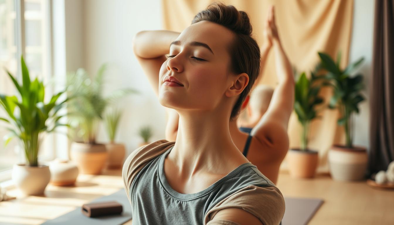 Yoga for neck health and spine health