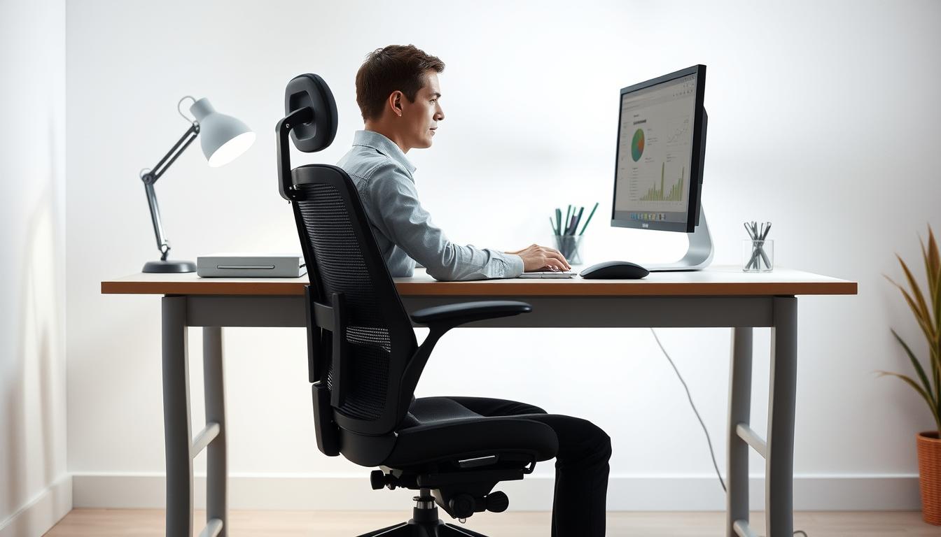 desk posture guide