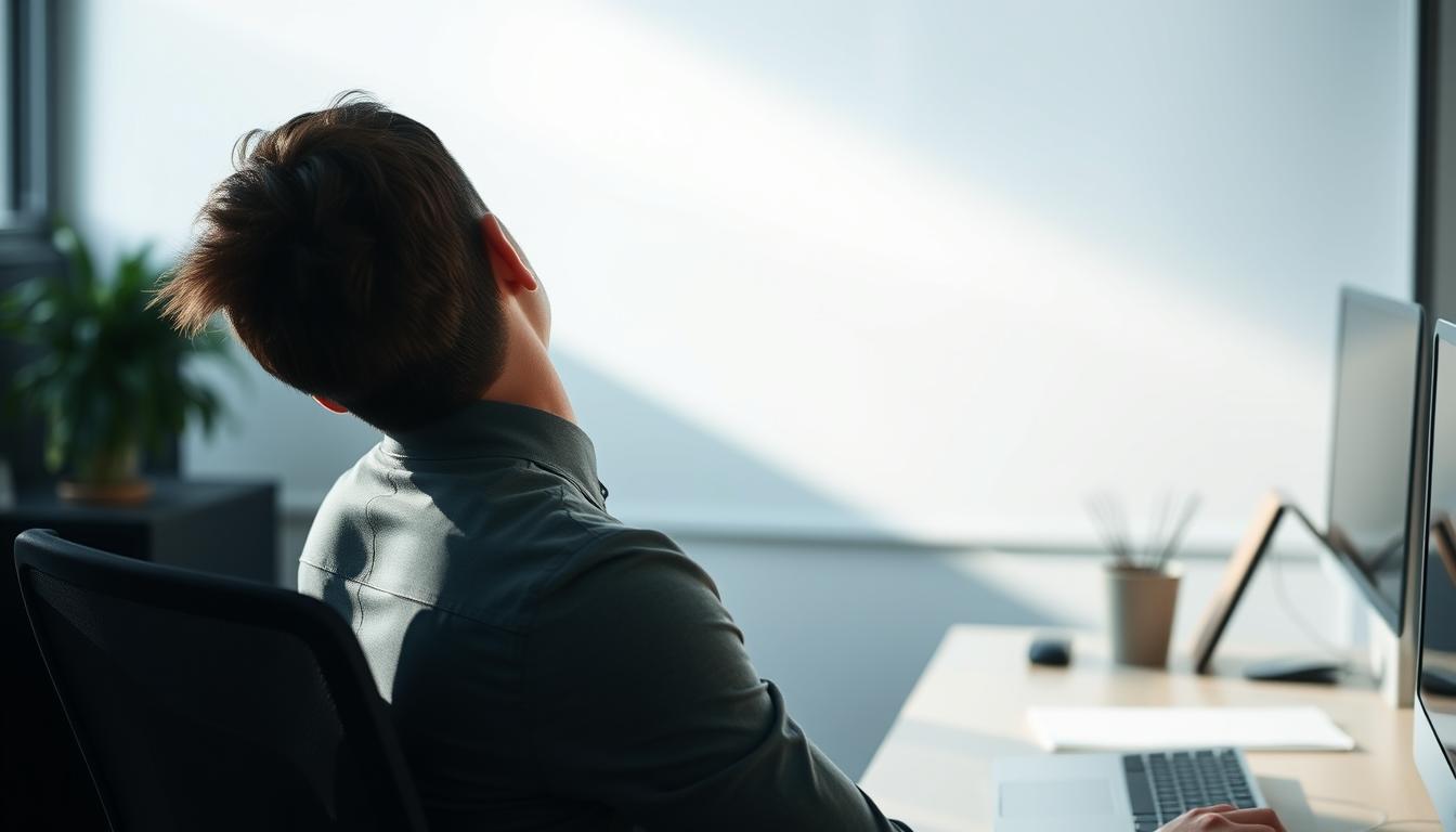 isometric neck exercises for office workers