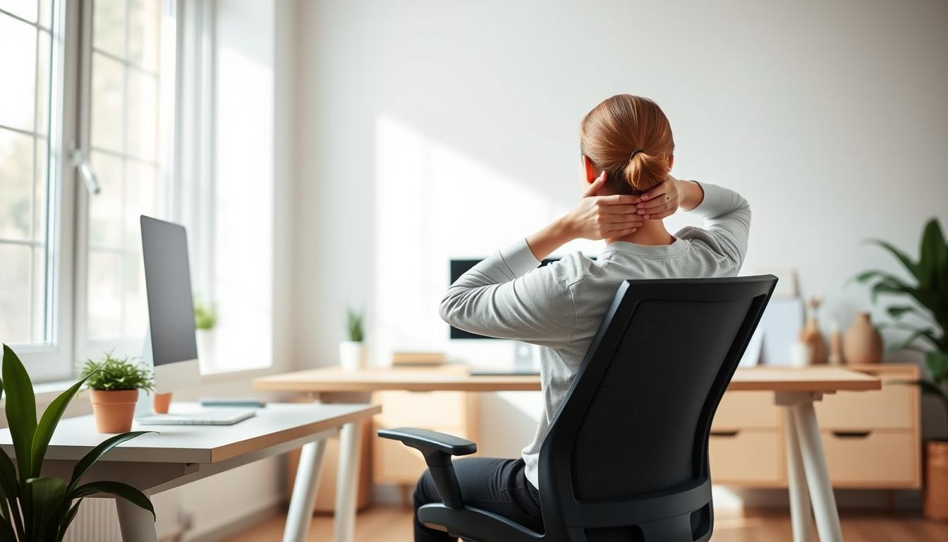 neck stretches for home office workers