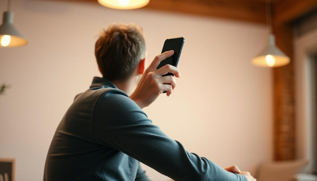smartphone positioning